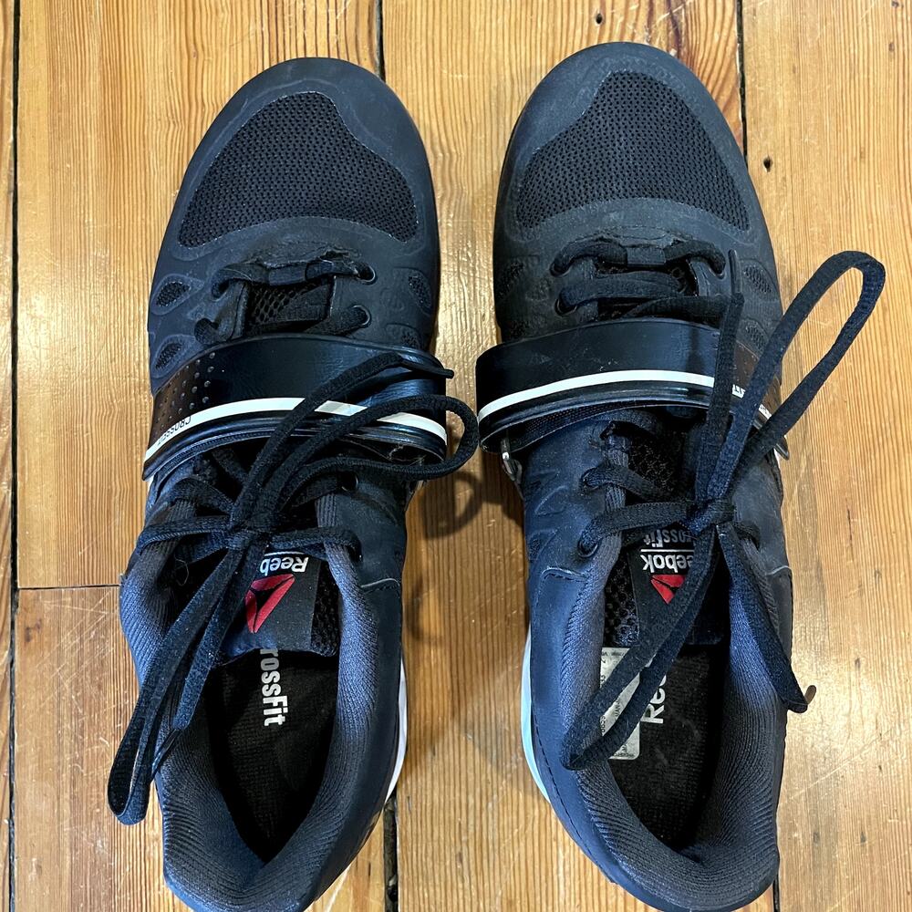 Reebok Mens Crossfit Shoes Black Size 8.5 Workout Athletic